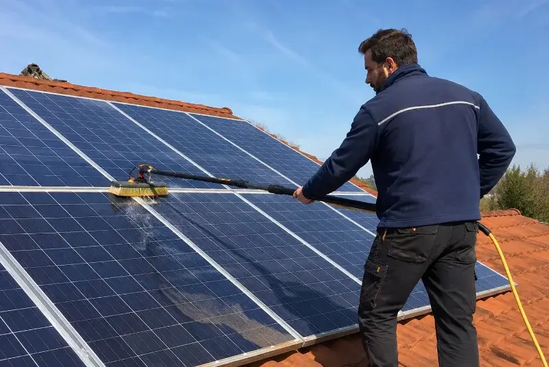 Nettoyage et entretien de panneaux solaires à Badefols-d'Ans